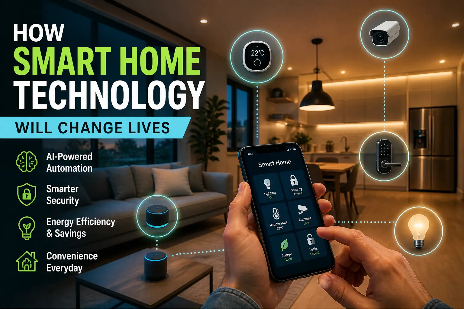 How Smart Home Technology Will Change Lives