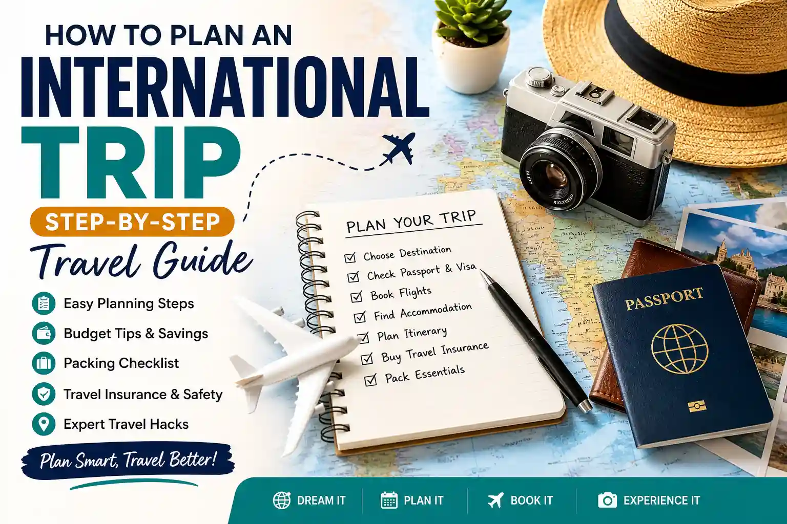 How to Plan an International Trip: Step-by-Step Travel Guide