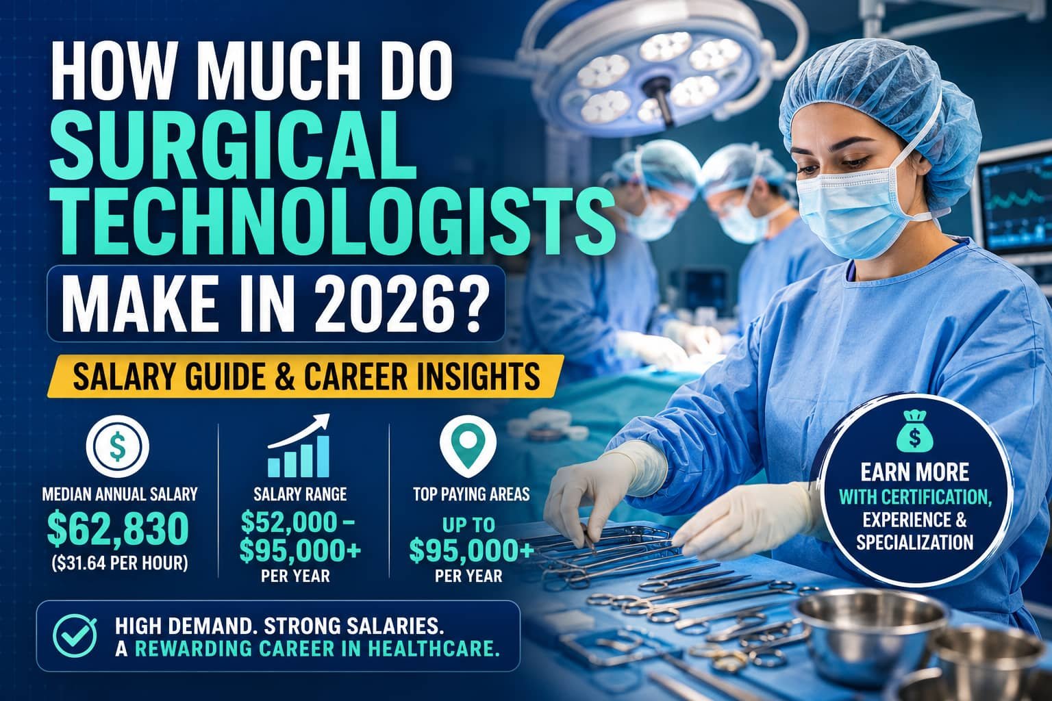 How Much Do Surgical Technology Make