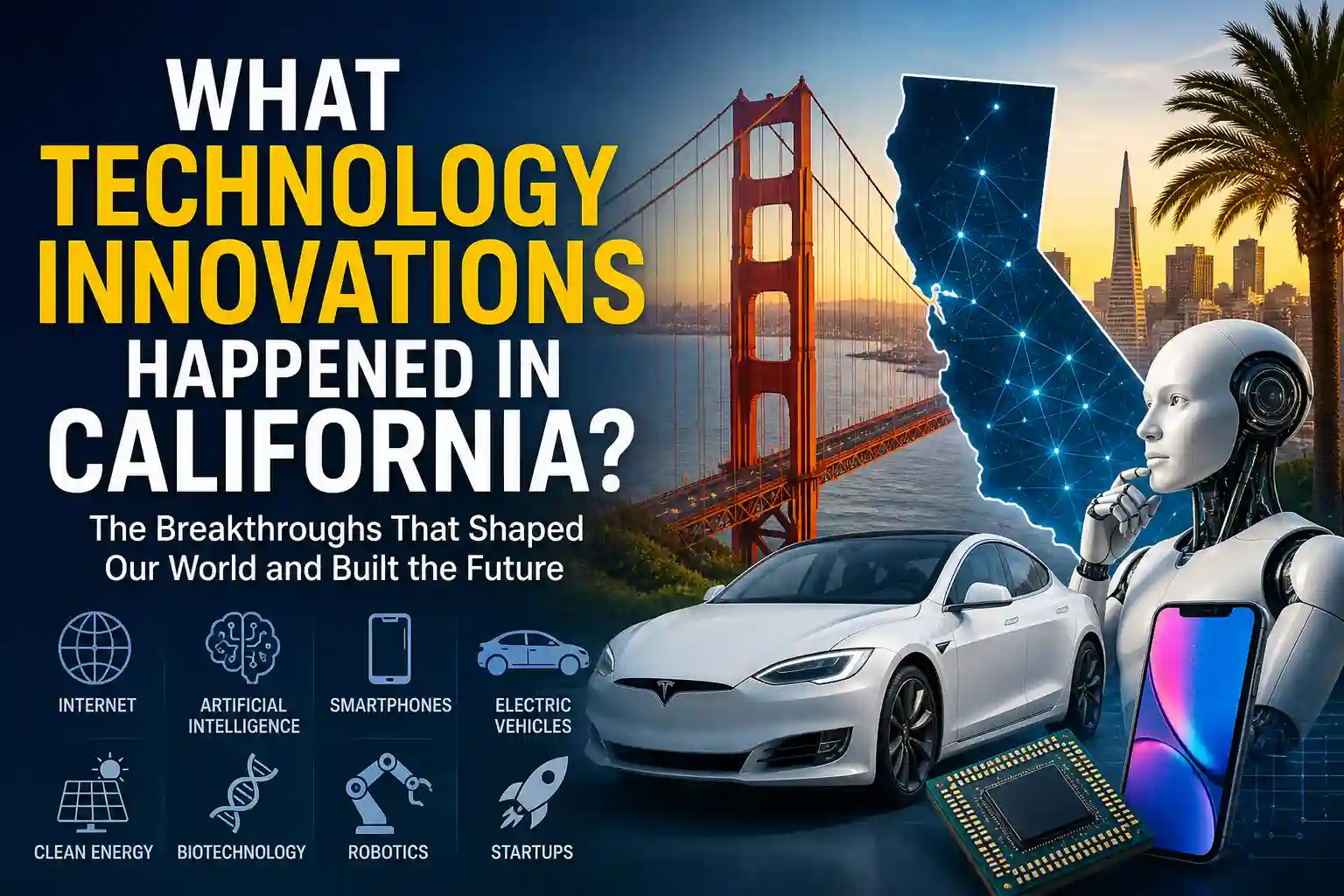 What Technology Innovations Happened in California