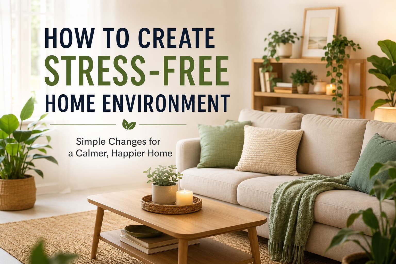 How to Create a Stress-Free Home Environment