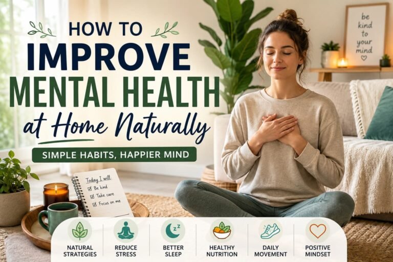 How to Improve Mental Health at Home Naturally