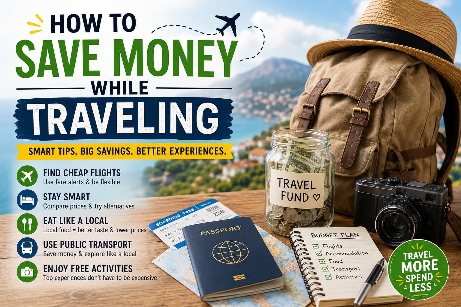 How to Save Money While Traveling