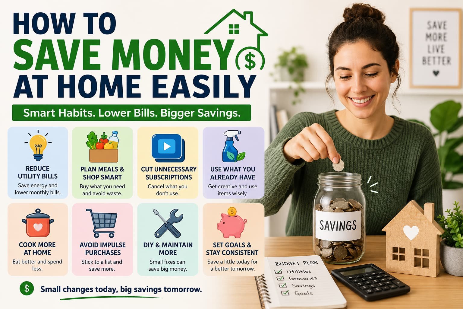 How to Save Money at Home Easily
