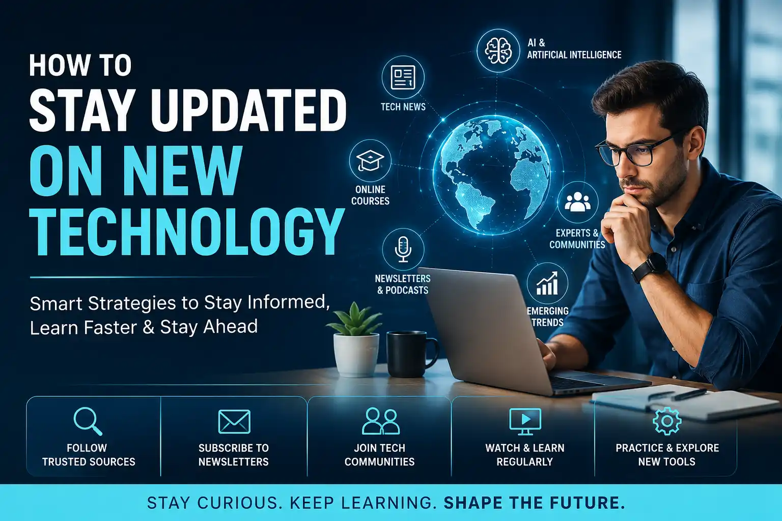 how to stay updated on technology